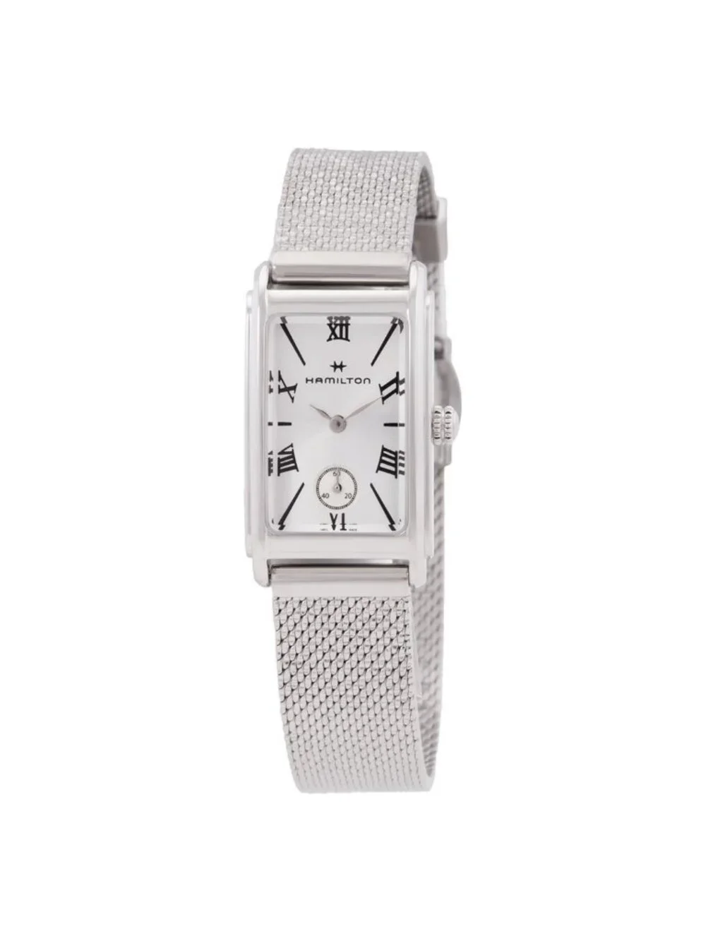NWT Hamilton American Classic Ardmore Quartz Silver Dial Watch